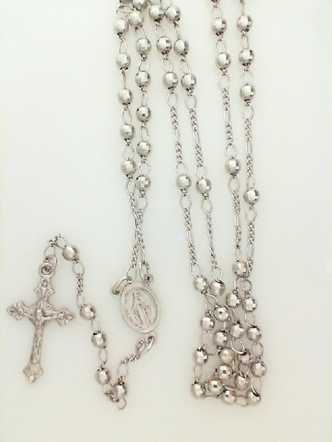 W 12.2G STERLING SILVER ROSARY