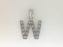 Load image into Gallery viewer, WHITE 14 KARAT INITIAL &#39;W&#39; PEN
